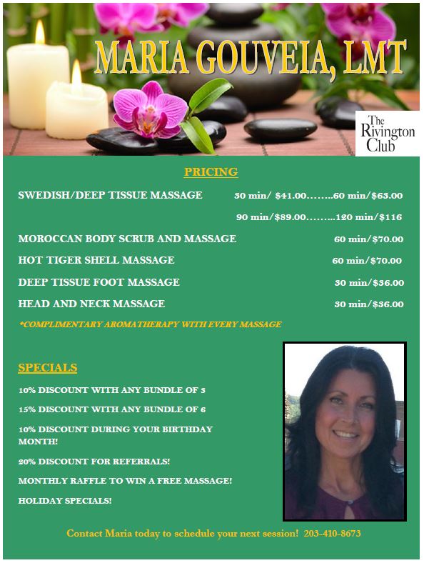 MASSAGE SERVICES & PRICING